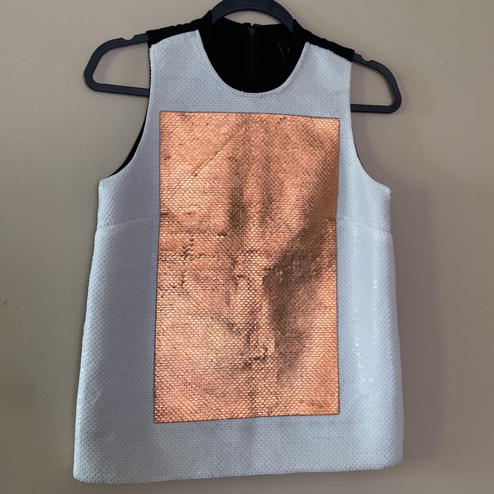 Alexander McQueen top I would say size xs